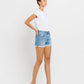 Vervet Riley High Rise Cuffed Shorts