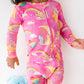 Care Bears Baby™ Pink Stars Convertible Zip Pajama