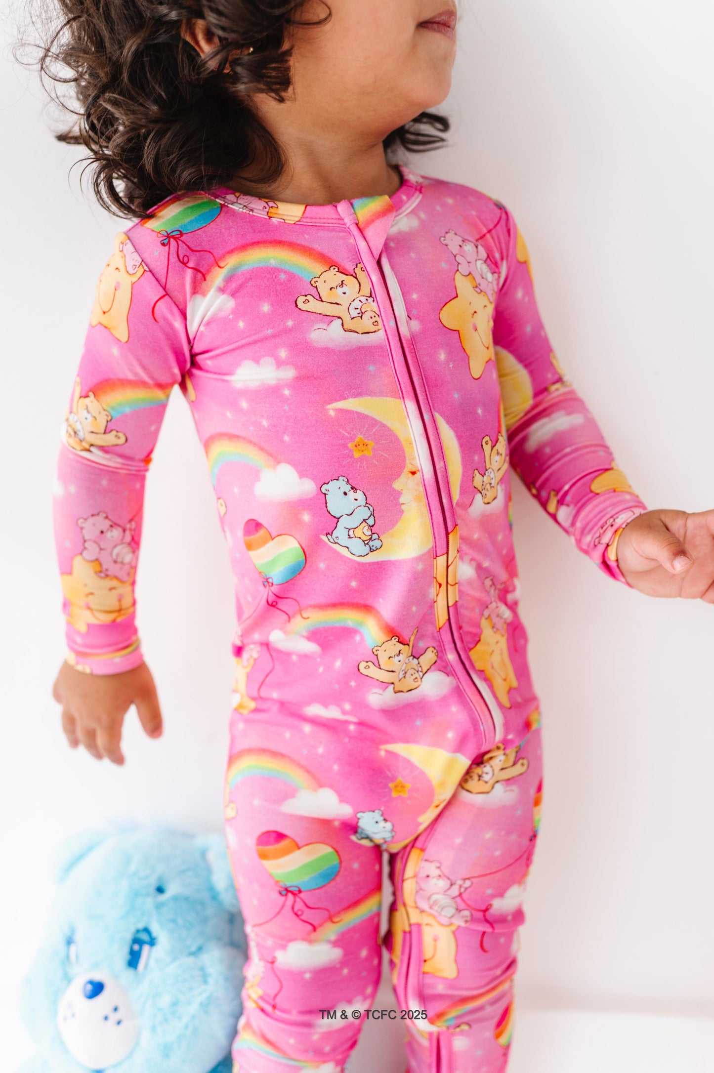 Care Bears Baby™ Pink Stars Convertible Zip Pajama