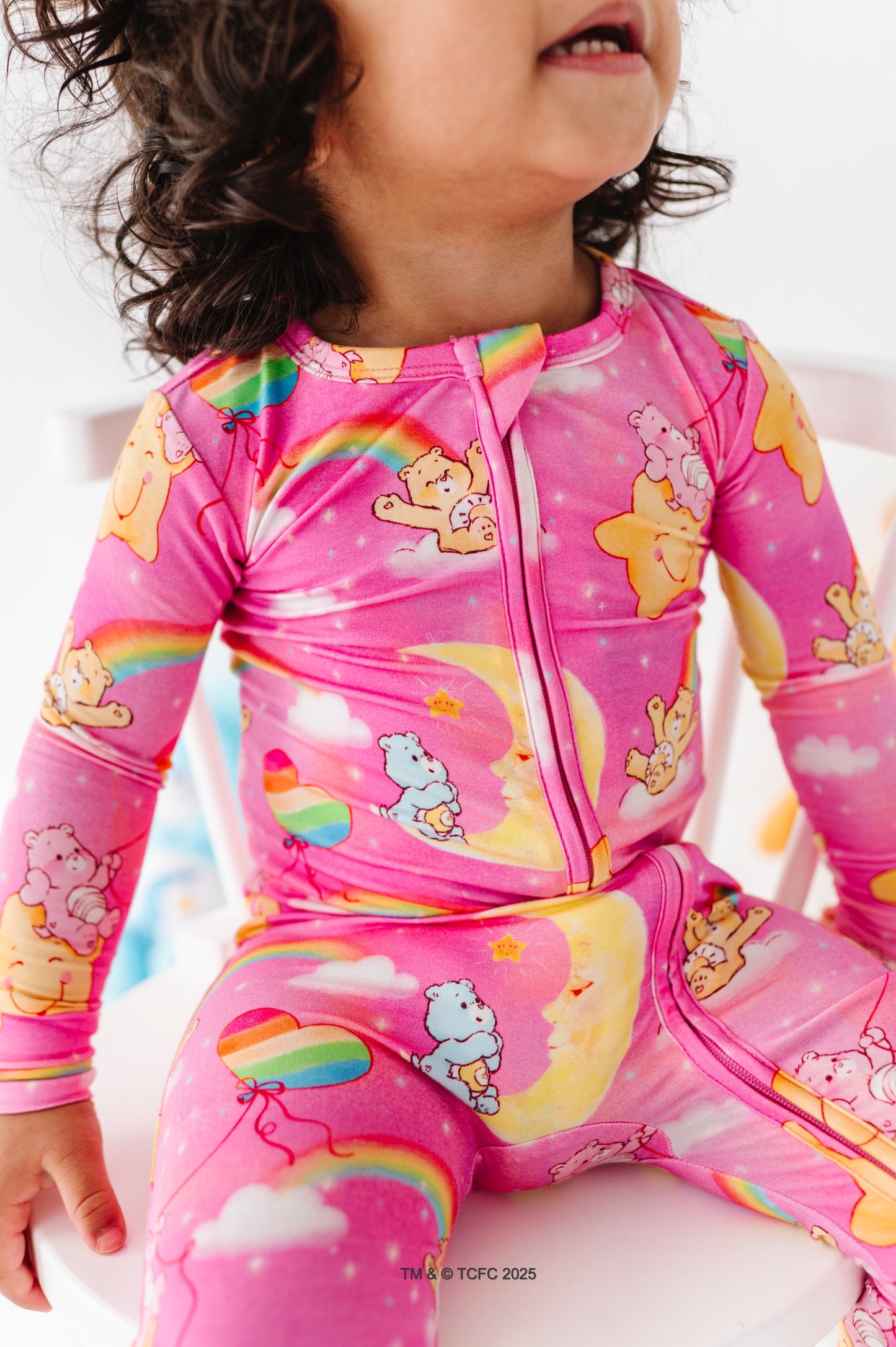 Care Bears Baby™ Pink Stars Convertible Zip Pajama