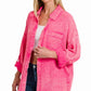 Pink Cloud Button Down Shirt