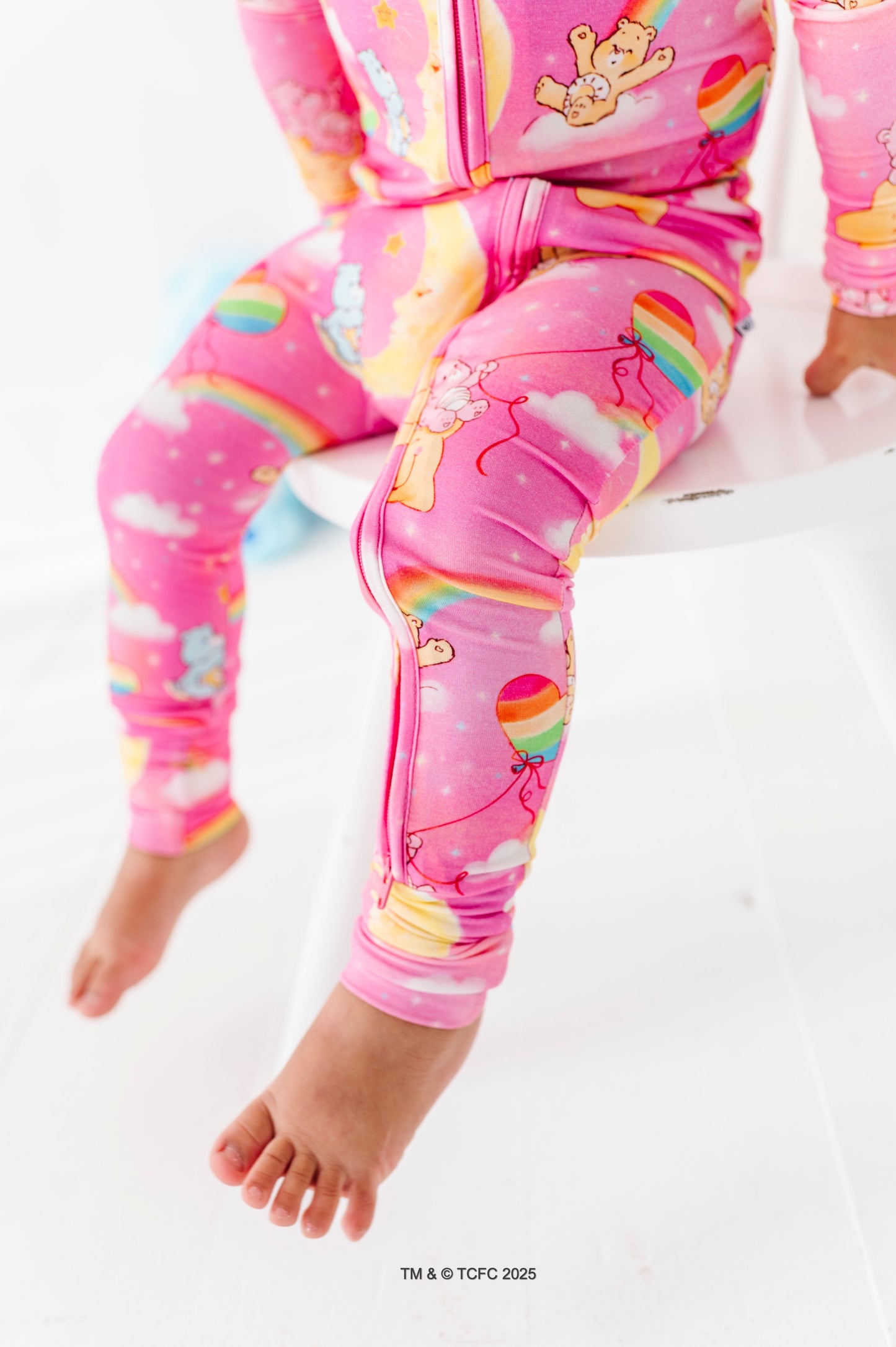 Care Bears Baby™ Pink Stars Convertible Zip Pajama