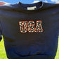 USA Daisy Crewneck Sweatshirt