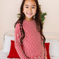 Red Stripes | GIRLS WIDE-LEG PAJAMA SET