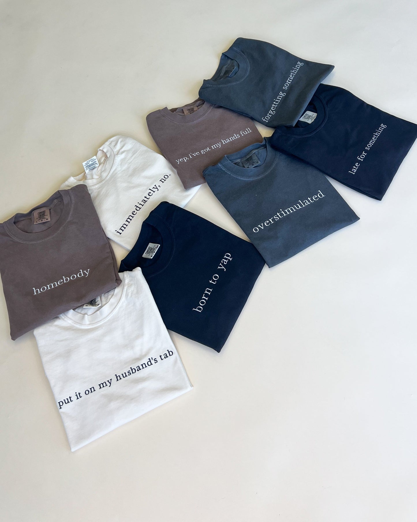 Immediately, No Embroidered T-Shirt