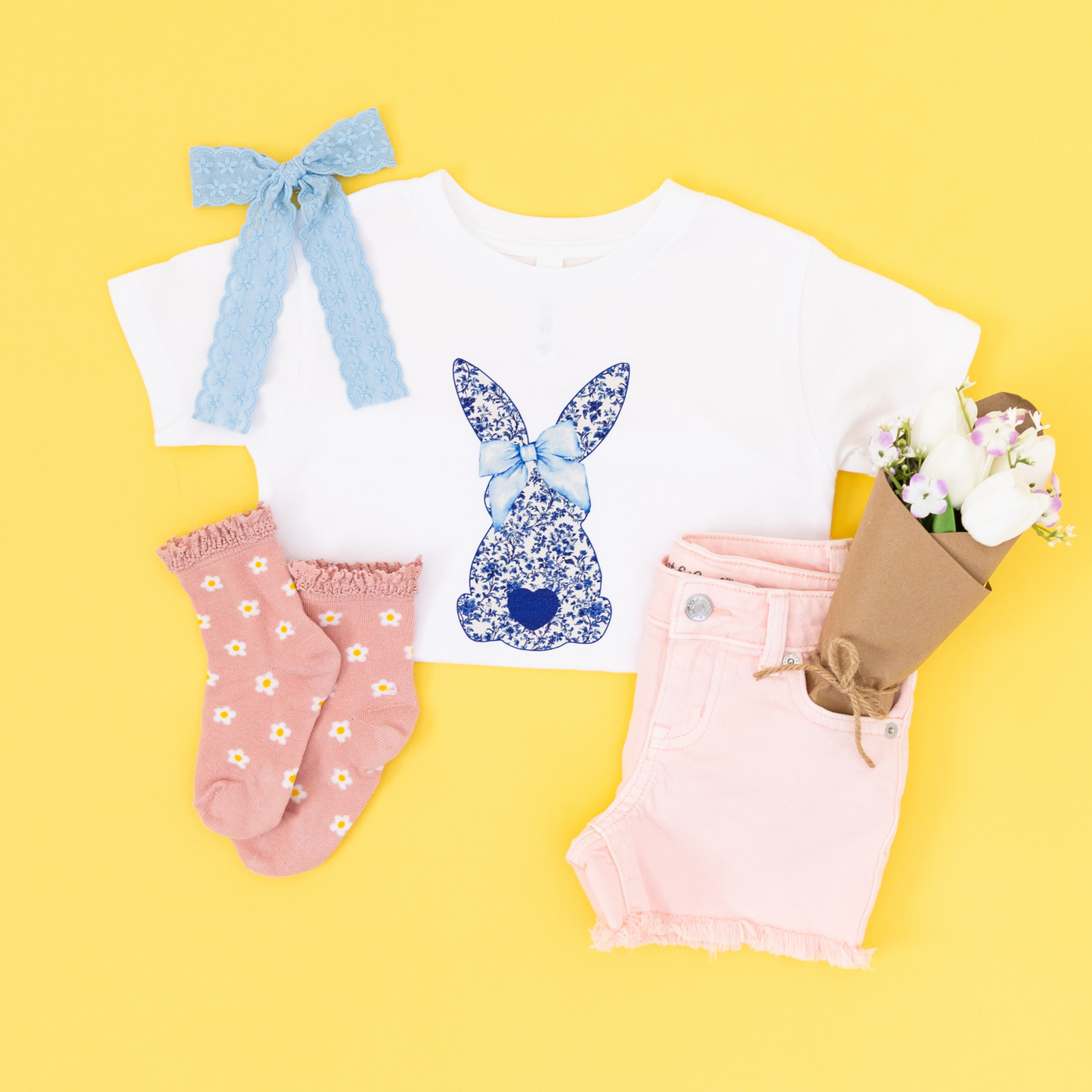 Blue Bunny Cotton Tail