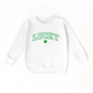 Lucky Clover Embroidered Sweatshirt