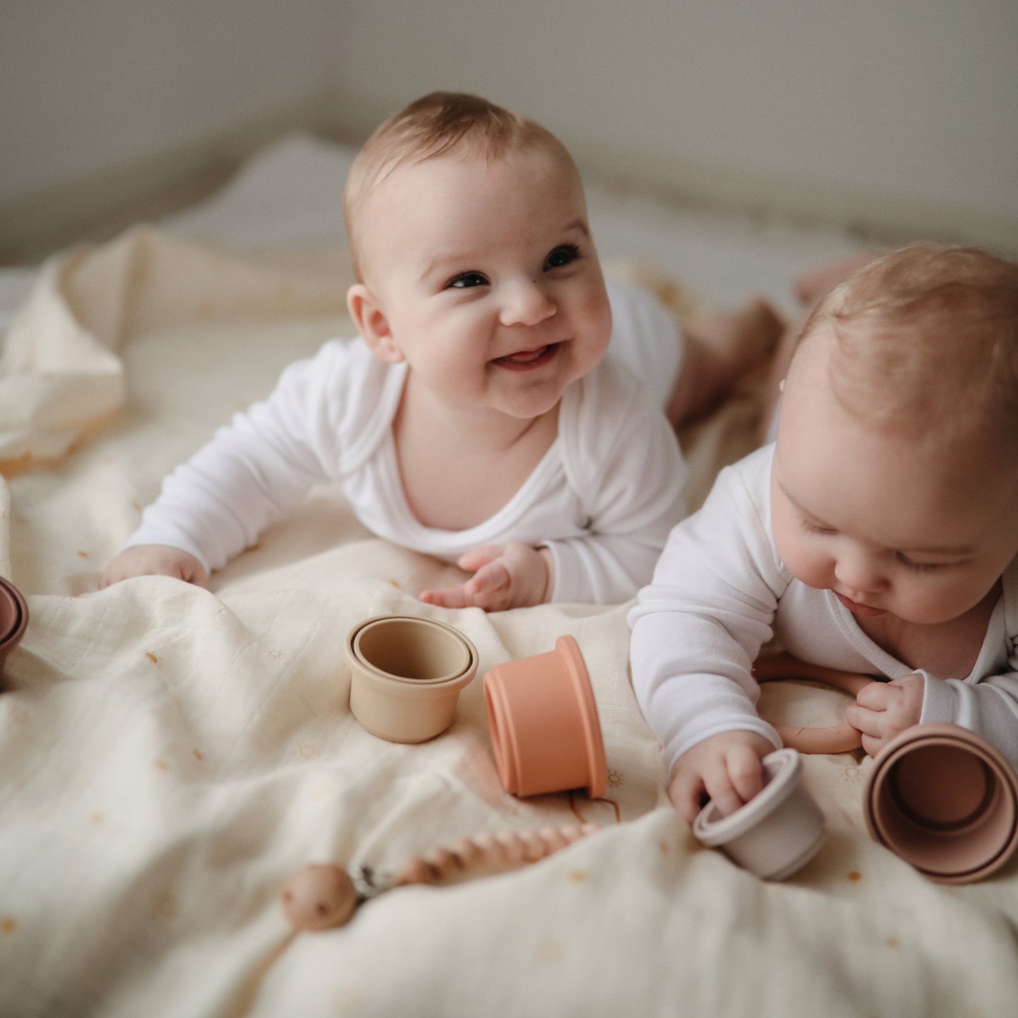 Organic Cotton Muslin Swaddle Blanket- Multiple Color Options