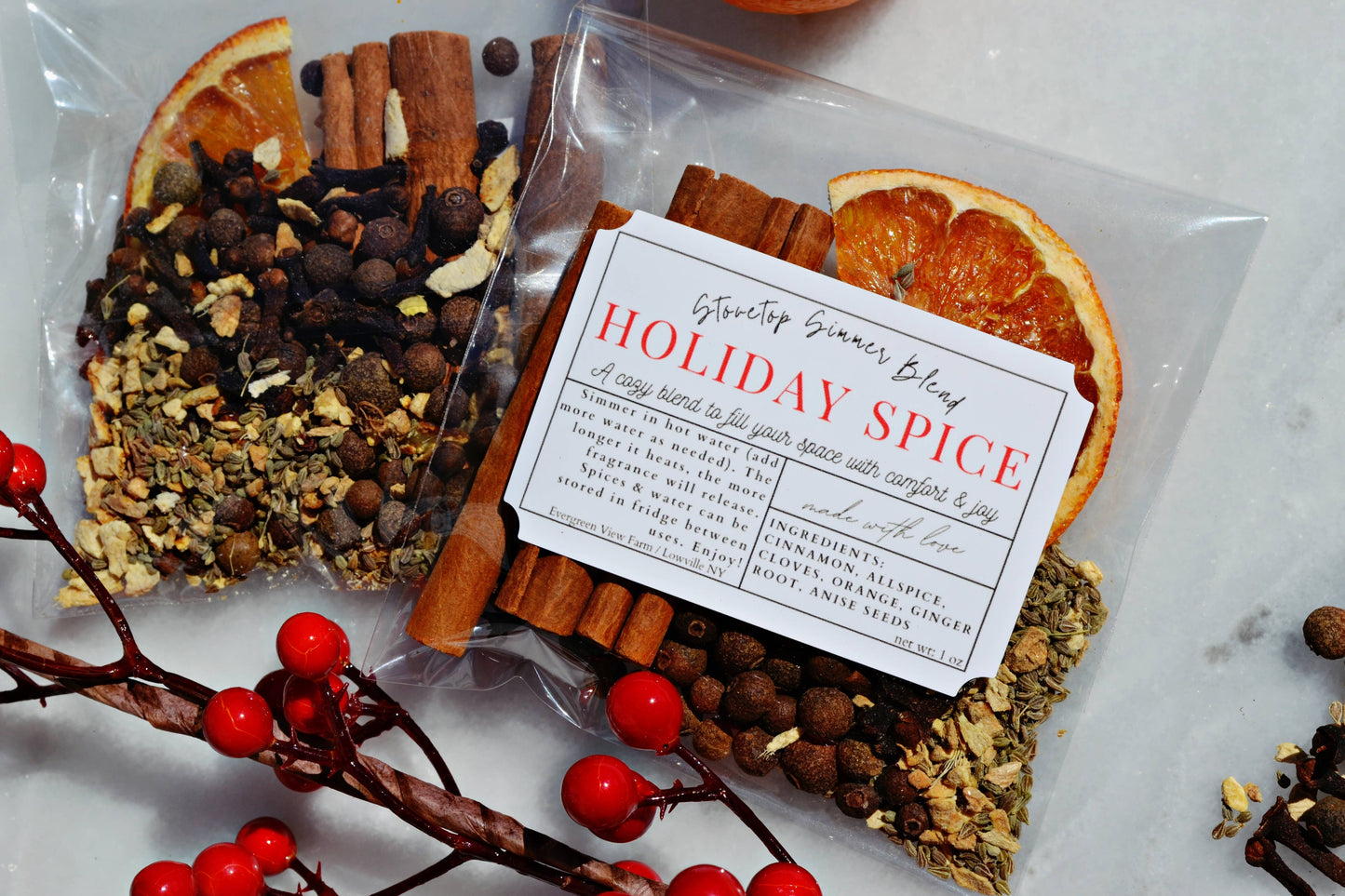 Holiday Spice Stovetop Simmer Blend