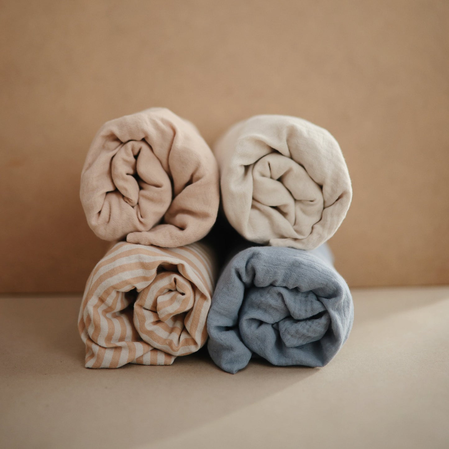 Extra Soft Muslin Changing Pad Cover- Multiple Color Options