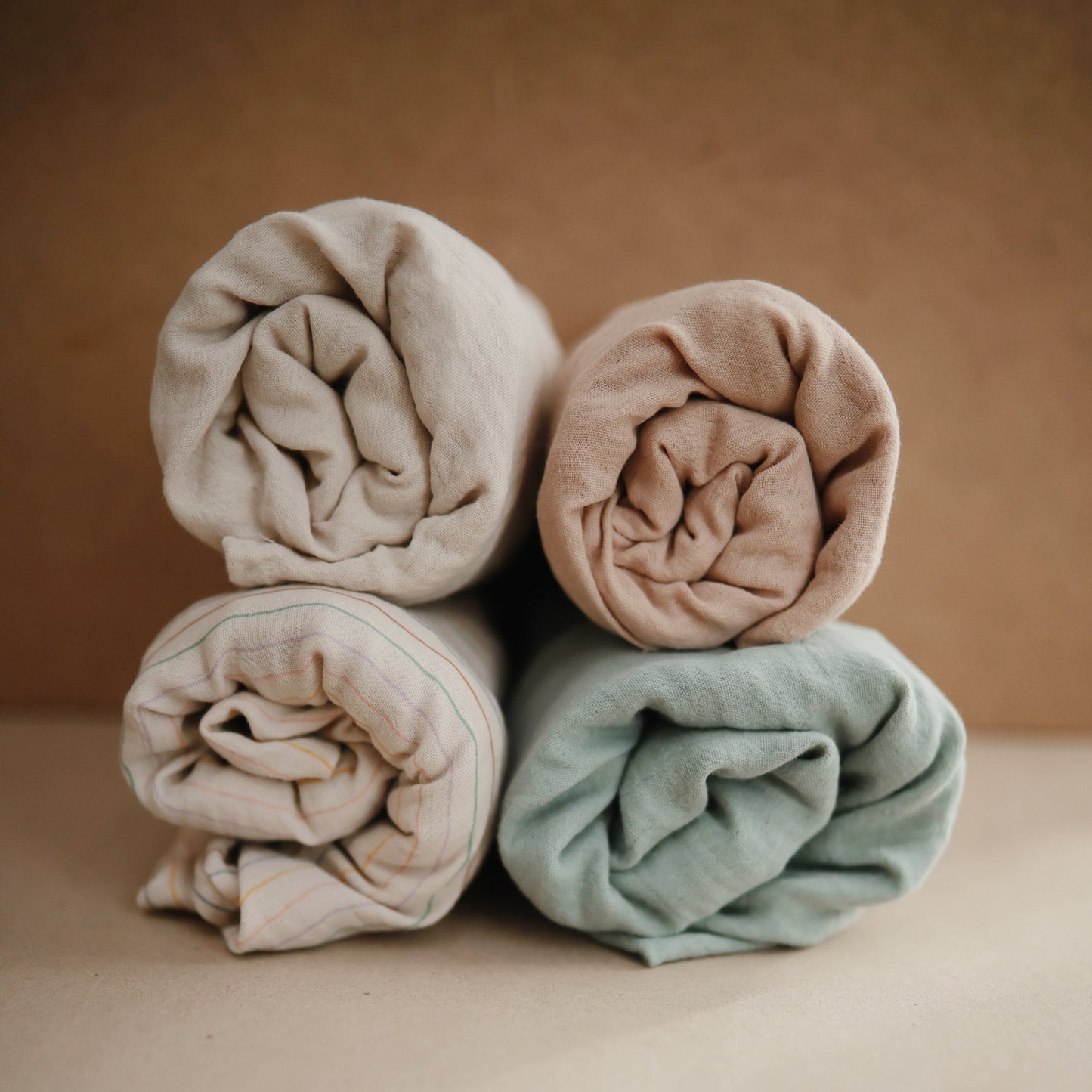 Extra Soft Muslin Changing Pad Cover- Multiple Color Options