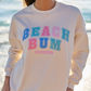 Beach Bum Cream Graphic Sweatshirt