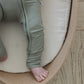 Sage Ribbed Zippy