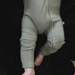 Sage Ribbed Zippy
