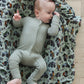 Sage Ribbed Zippy