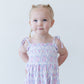 Charlotte Smocked Diaper Dress Set
