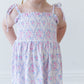 Charlotte Smocked Diaper Dress Set
