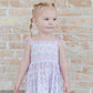 Charlotte Smocked Diaper Dress Set