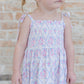 Charlotte Smocked Diaper Dress Set