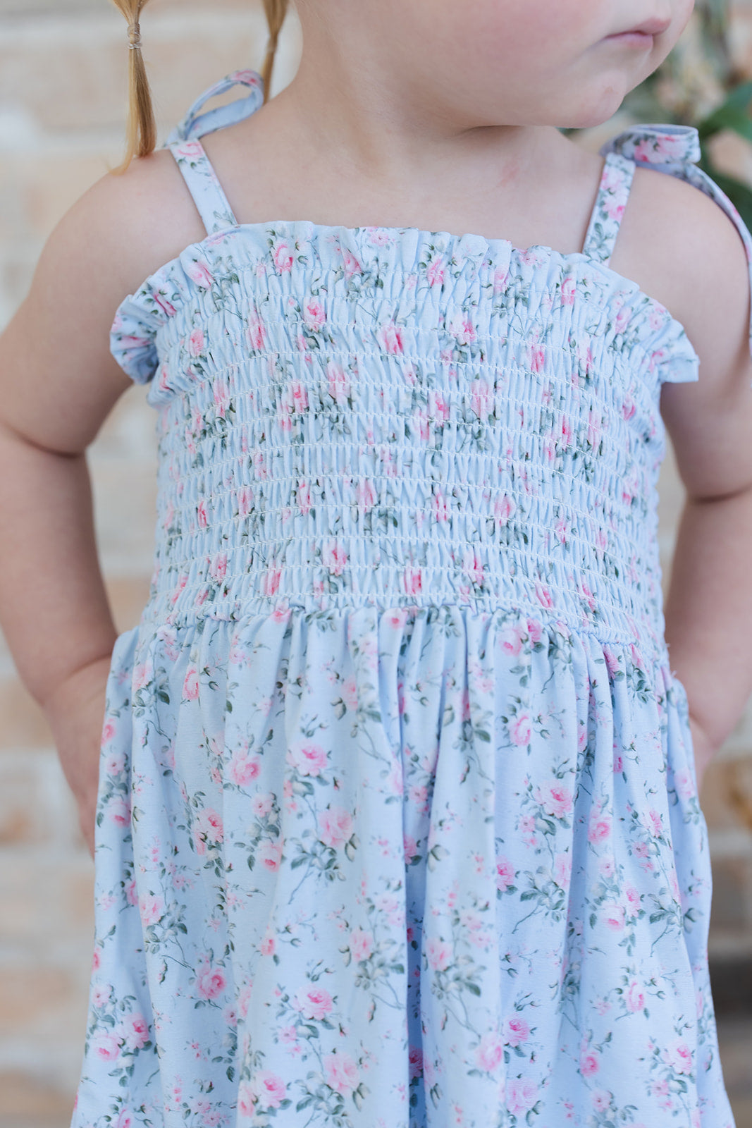 Eloise Smocked Diaper Dress Set
