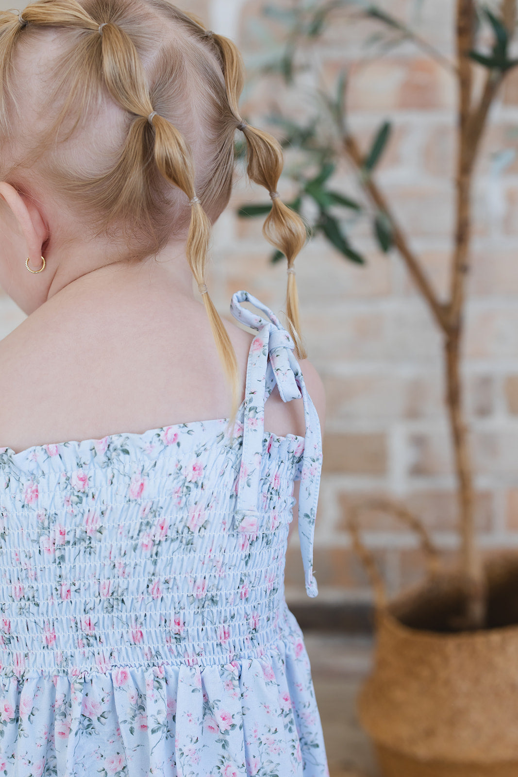 Eloise Smocked Diaper Dress Set