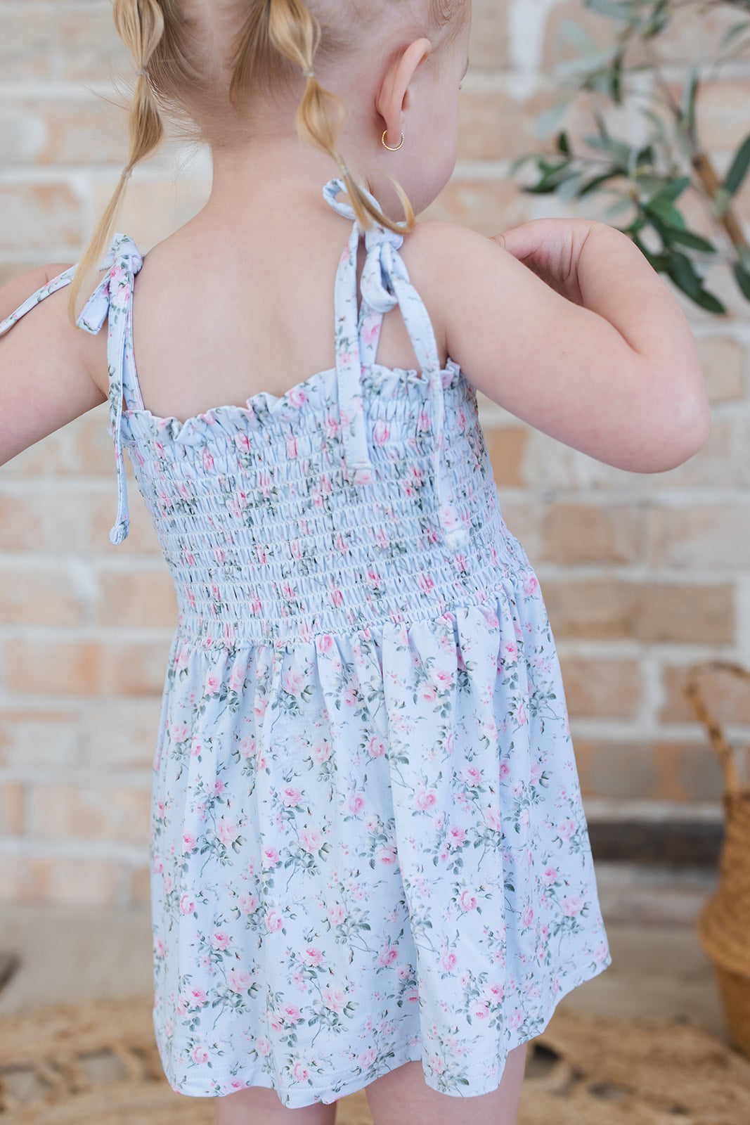 Eloise Smocked Diaper Dress Set
