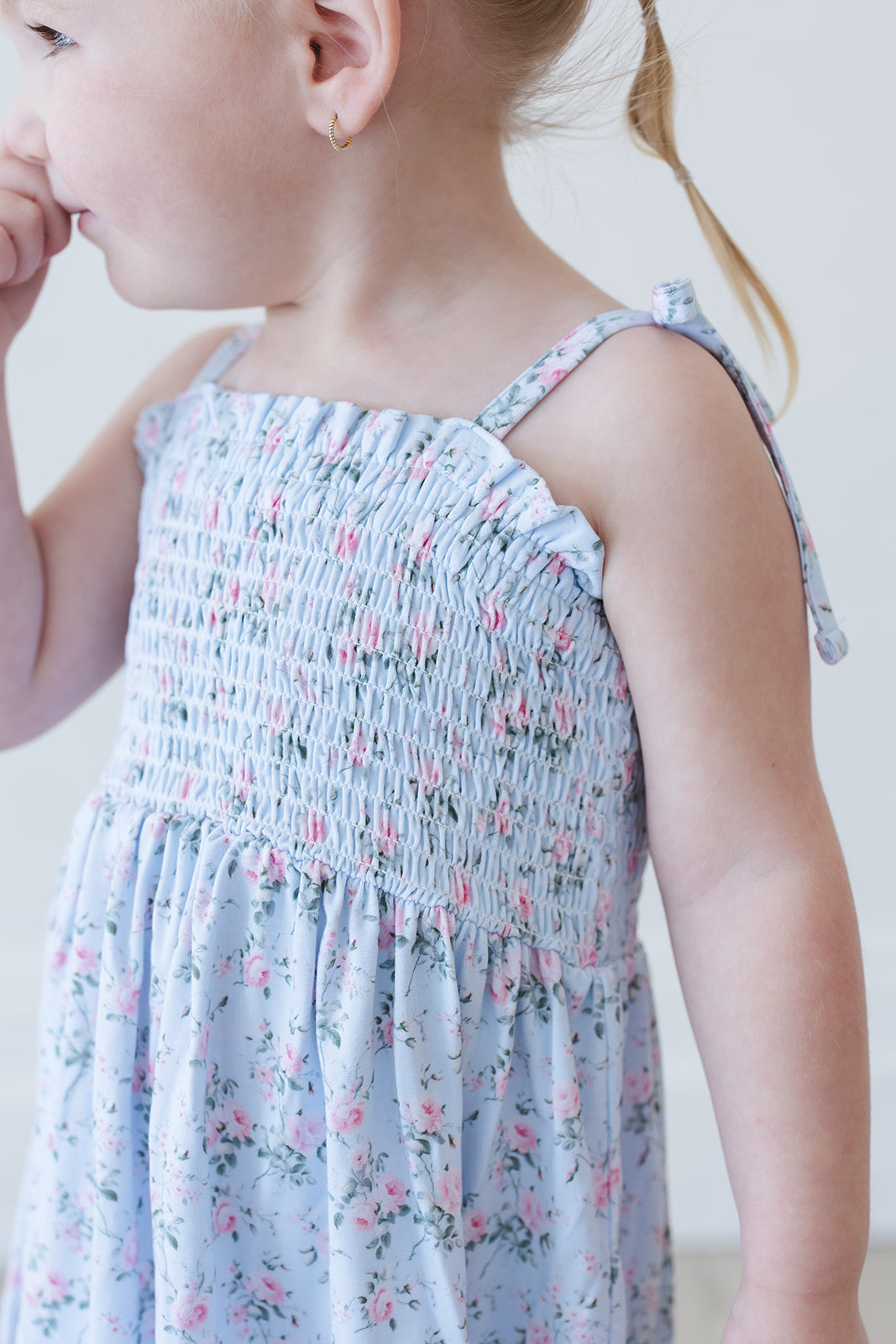 Eloise Smocked Diaper Dress Set