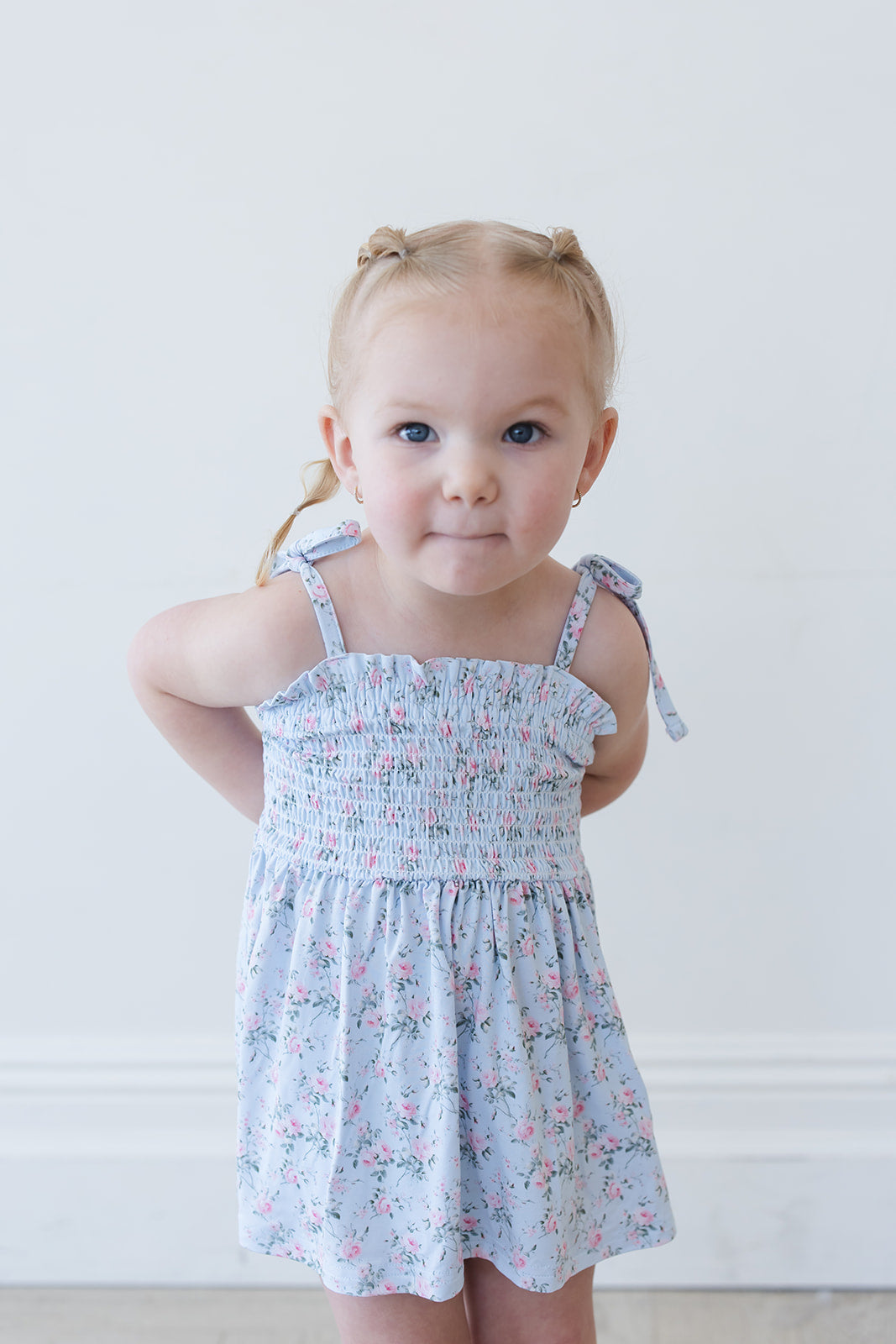Eloise Smocked Diaper Dress Set