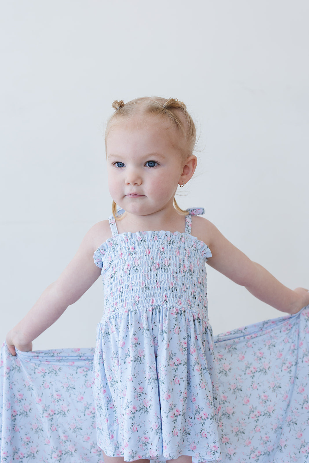 Eloise Smocked Diaper Dress Set