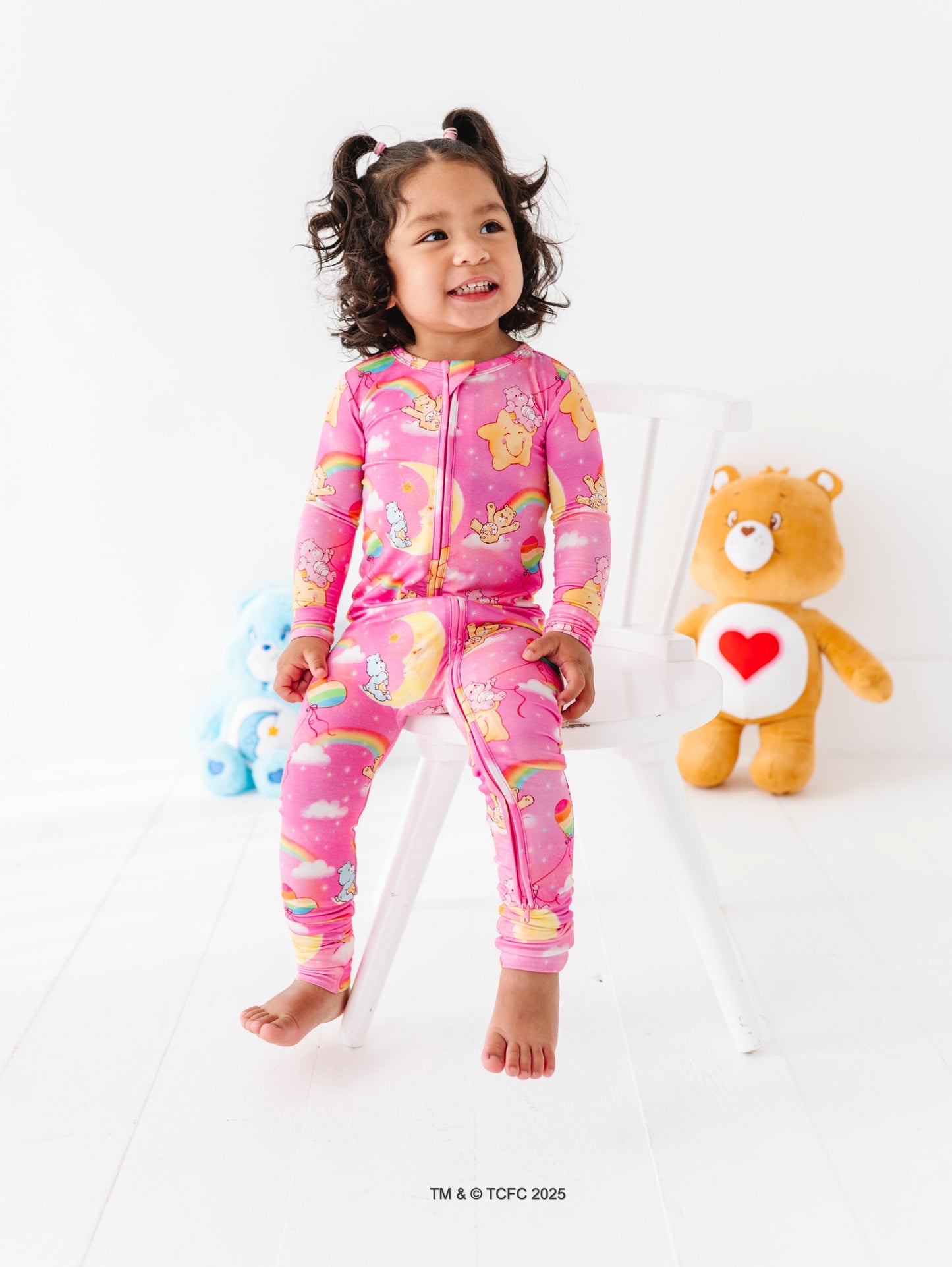 Care Bears Baby™ Pink Stars Convertible Zip Pajama