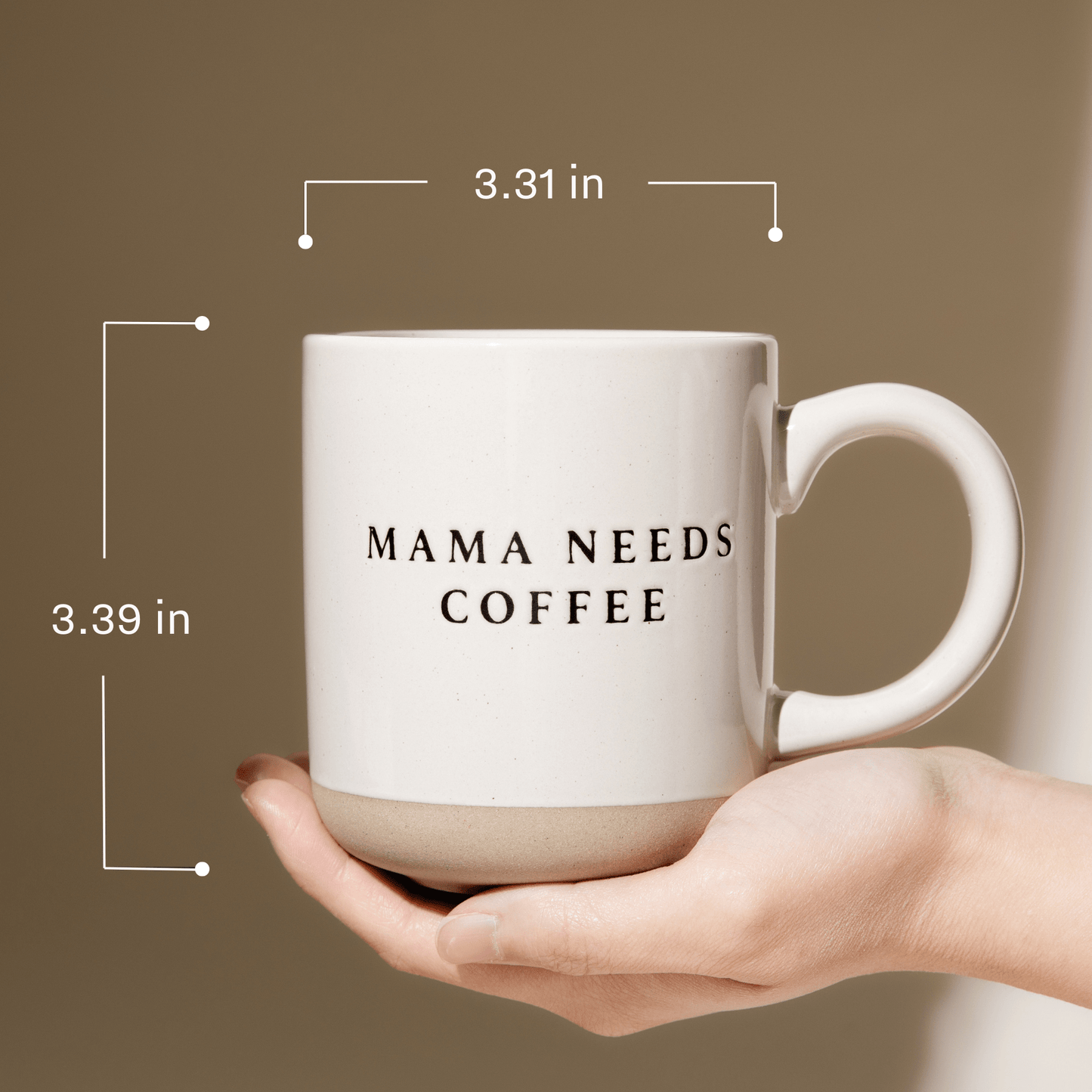 Ghosts 14oz. Black Stoneware Coffee Mug