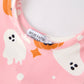 Halloween Ghost Pumpkin Print Short sleeve Dress