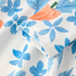 Floral Pumpkin Print Long Sleeve Dress