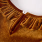 Autumn Brown Velvet Girls Dress