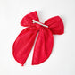 Christmas Red Bow Hairpin