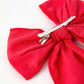 Christmas Red Bow Hairpin