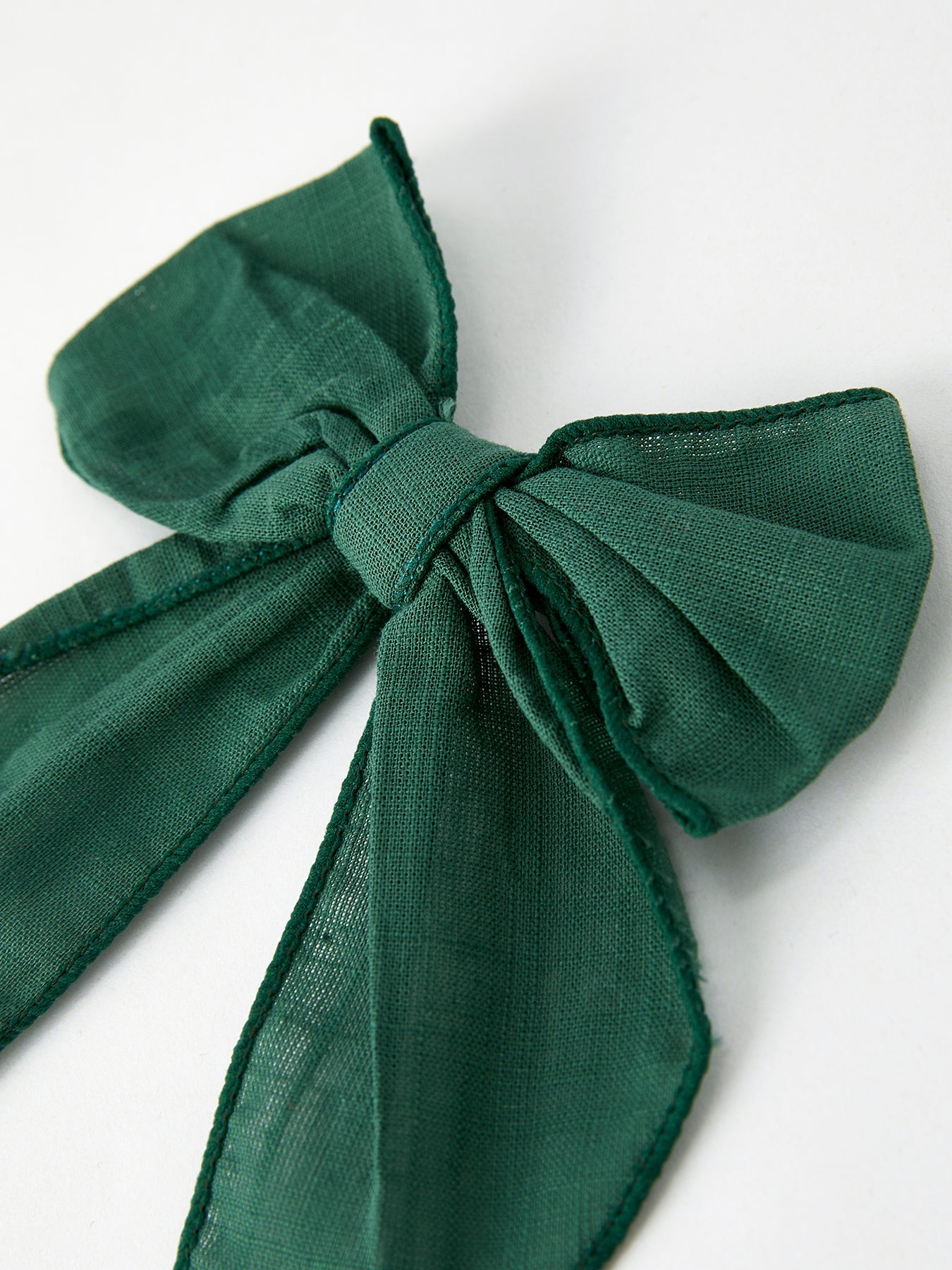 Dark Green Bow