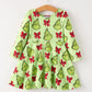 Grinch Bow Dress