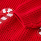Girls Candy Cane Sweater