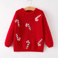 Girls Candy Cane Sweater