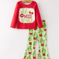 Feelin' Green Character Print Girls Set