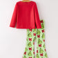 Feelin' Green Character Print Girls Set