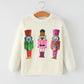 Girls Nutcracker Sweater