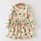 Sweet Holiday Vibes Gingerbread Christmas Dress