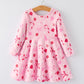 Girls Sweet Candy Christmas Dress