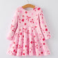 Girls Sweet Candy Christmas Dress