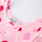Girls Sweet Candy Christmas Dress