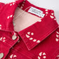 Girls Candy Cane Denim Jacket
