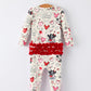 M&M Baby Girls Zip Pajamas