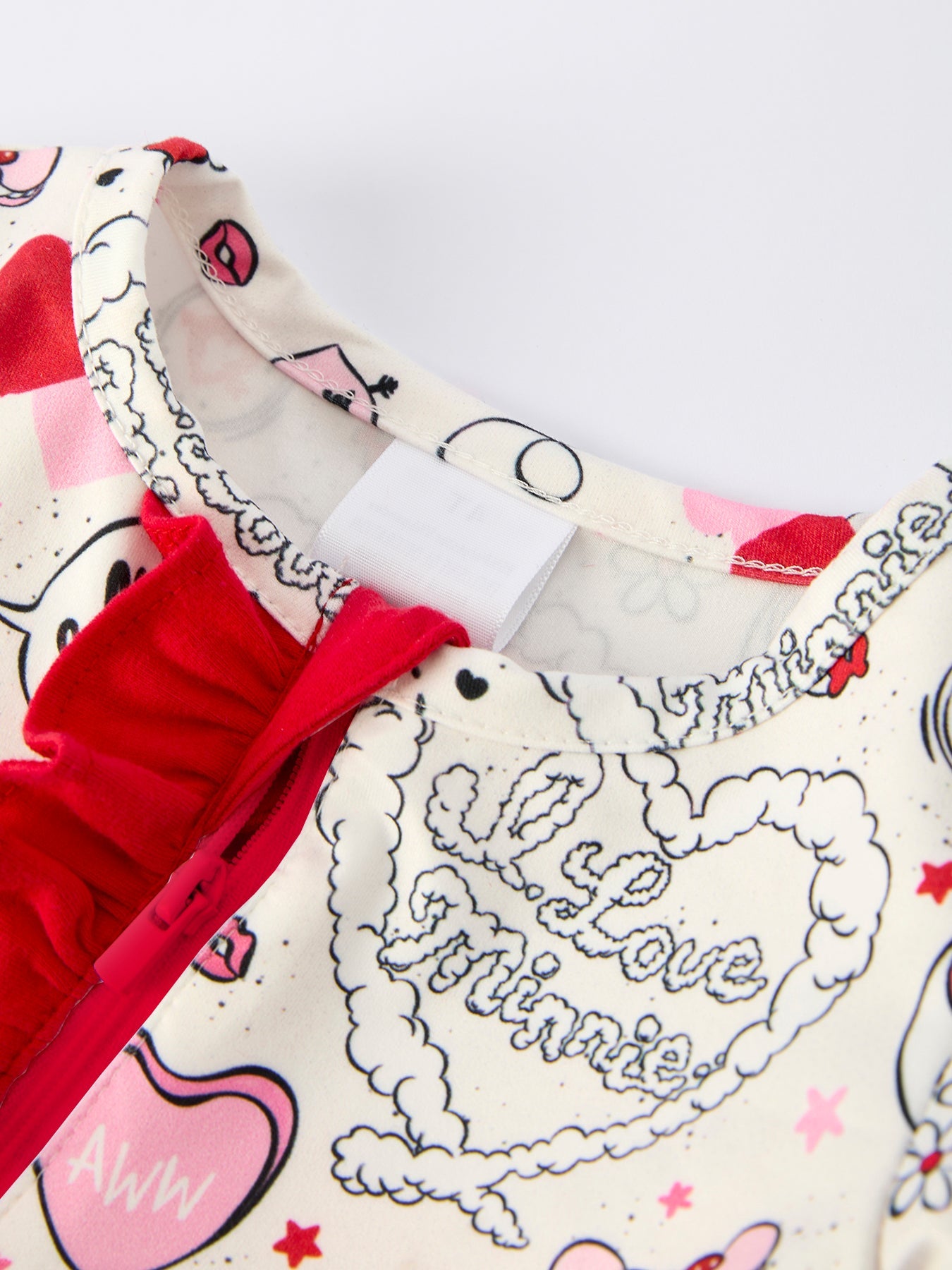 M&M Baby Girls Zip Pajamas